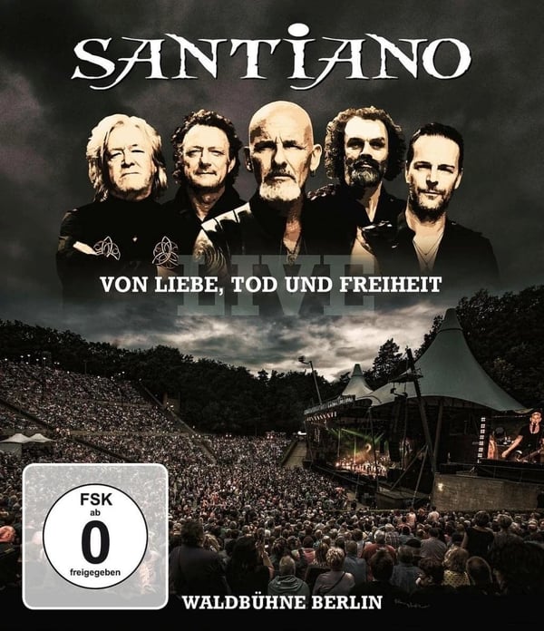 Santiano Von Liebe, Tod und Freiheit Live (Bluray) Santiano Brand New