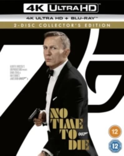 007 No Time To Die 4K UHD Blu Ray Region free Brand New