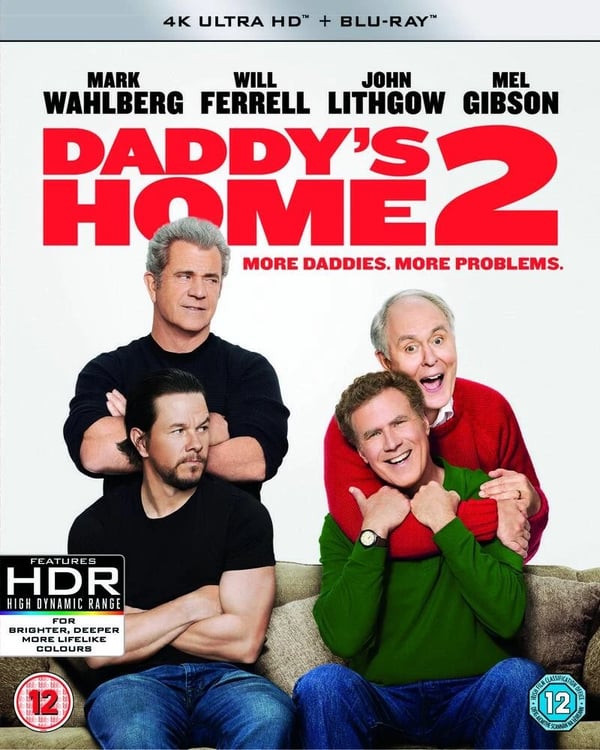 Daddys Home 2 4K Ultra HD + BluRay Brand New