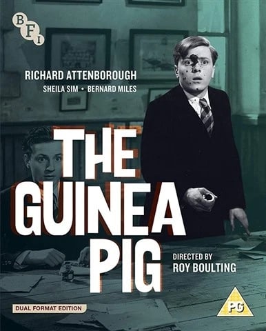 Guinea Pig, The (PG) DVD+BR Bluray Region 2 Brand New