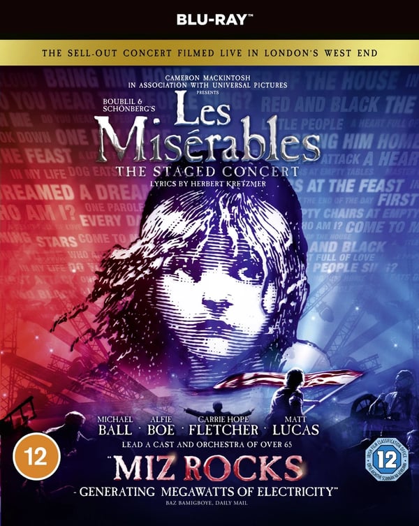 Les MisÃ©rables: The Staged Concert (Bluray) Brand New