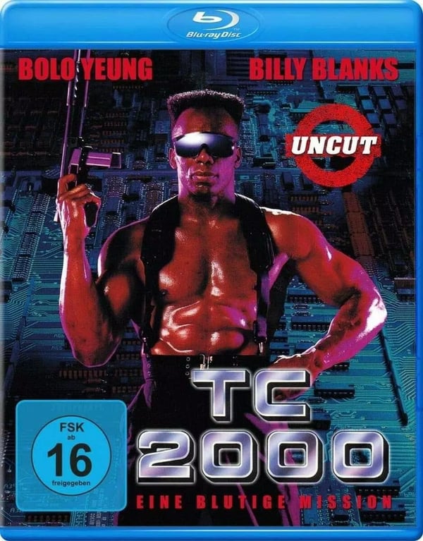 TC 2000 1993 / Uncut / Billy Blanks Bolo Yeung Region B Blu Ray Brand New