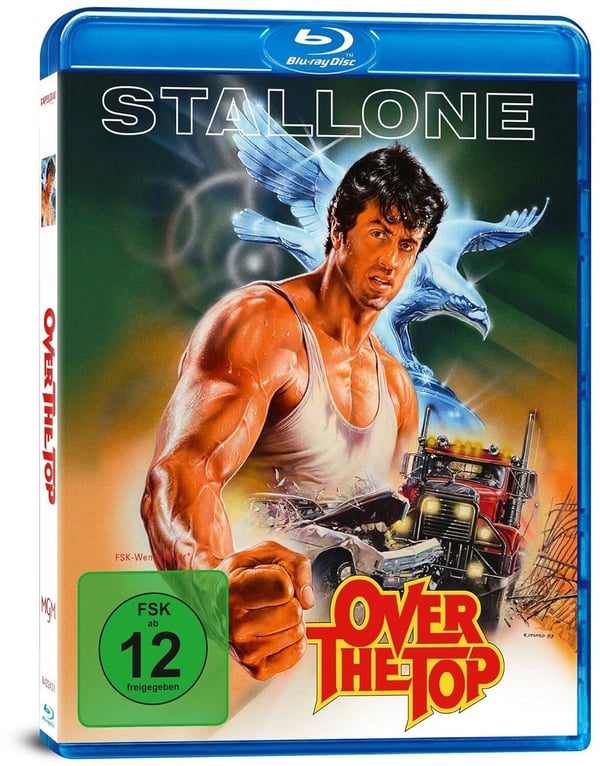 OVER THE TOP 1987 / Sylvester Stallone / Robert Loggia Region B Bluray Brand New