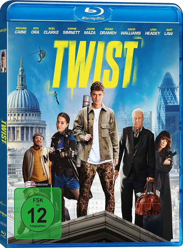 TWIST 2021 / Michael Caine, Lena Headey Region B Bluray Brand New
