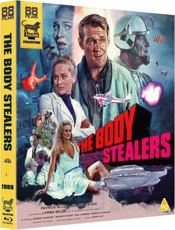 THE BODY STEALERS (1969) BLU RAY DISC LIMITED EDITION 88 FILMS Brand New