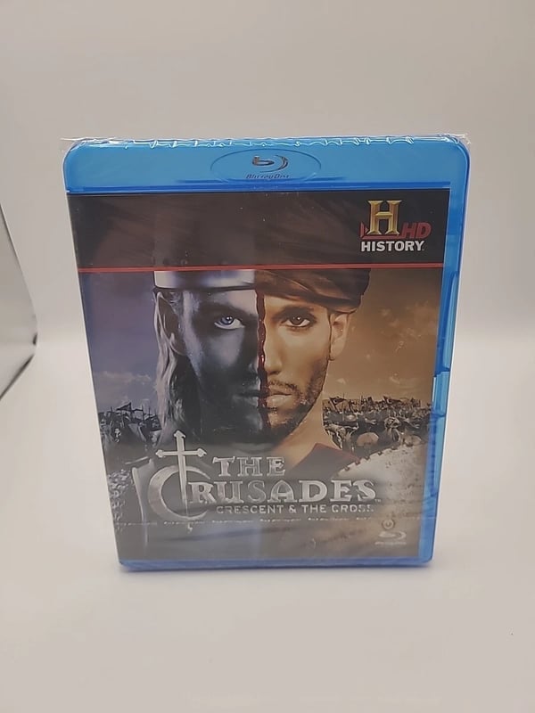 The Crusades: Crescent & The Cross Blu Ray Brand New