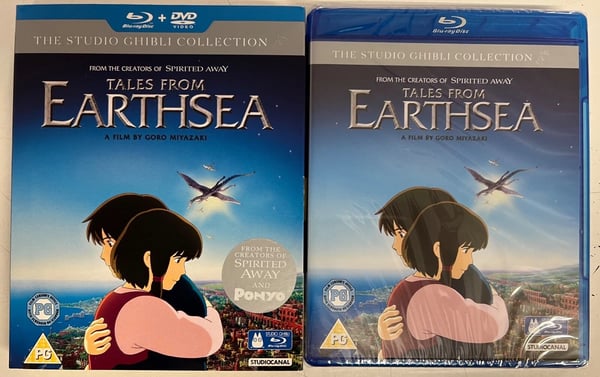Tales from Earthsea (Studio Ghibli No15) BLU RAY & DVD Goro Miyazaki Brand New