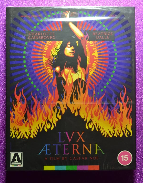 Bluray Lux Aeterna Arrow video Exclusive Limited with Slip Cover Brand New