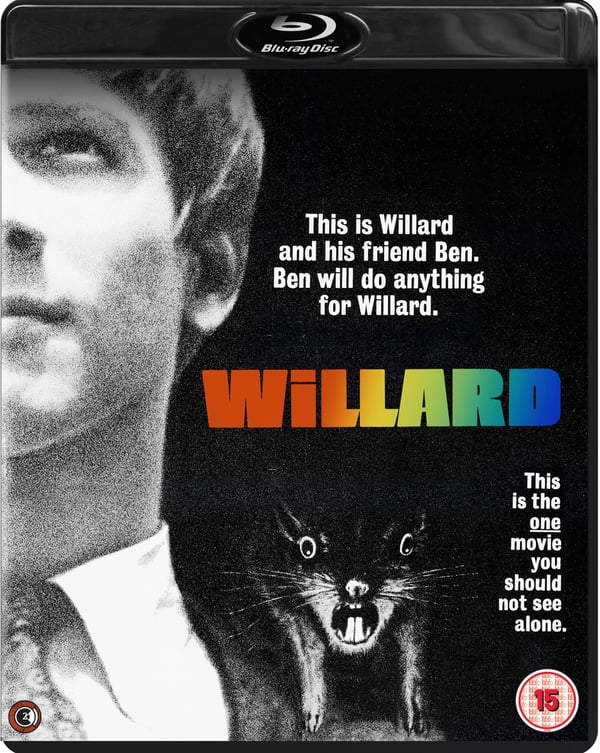 Willard (Bluray) Bruce Davison Elsa Lanchester Sondra Locke Ernest Borgnine Brand New