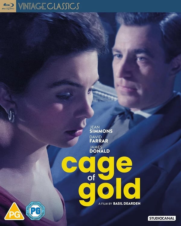 Cage of Gold (PG) 1950 Bluray Region 2 PAL Brand New