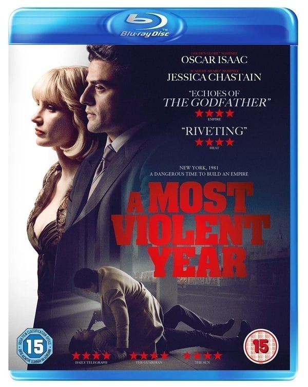 A Most Violent Year (Bluray) Oscar Isaac Jessica Chastain David Oyelowo Brand New