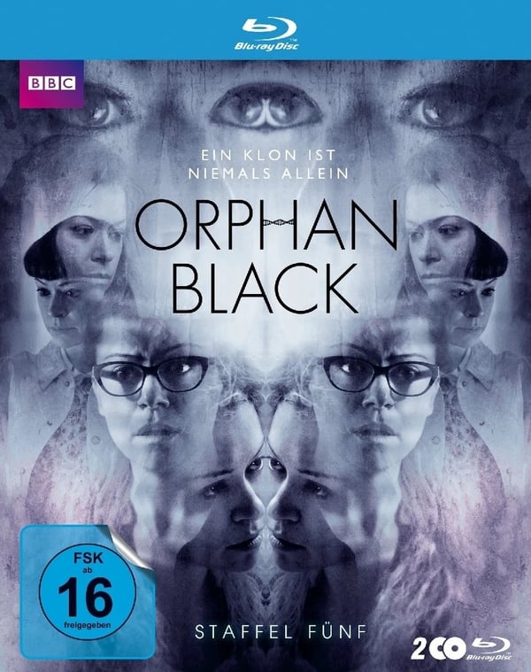 ORPHAN BLACKSTAFFEL 5 MOVIE (Bluray) Tatiana Maslany Jordan Gavaris Brand New