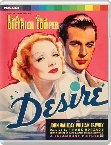 Desire Bluray (2024) Marlene Dietrich, Borzage (DIR) cert U Brand New