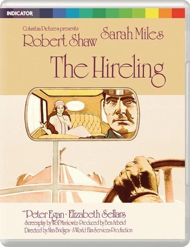 The Hireling Bluray (2025) Sarah Miles, Bridges (DIR) cert PG Brand New