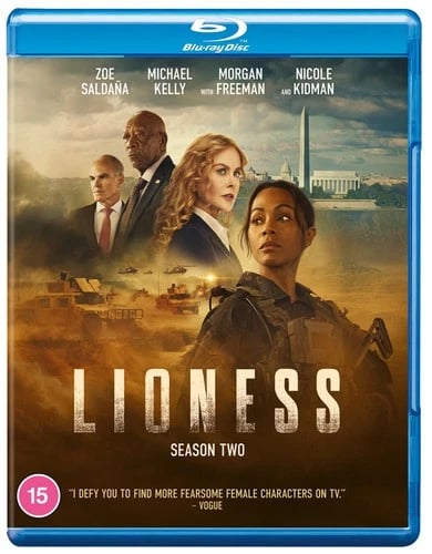 Lioness: Season Two Bluray (2025) Zoe Saldana cert 15 2 discs Brand New