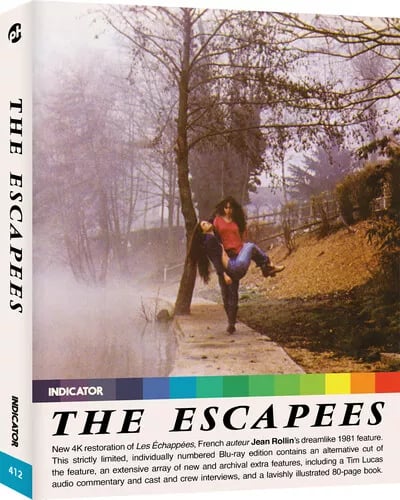 The Escapees Bluray (2024) Laurence Dubas, Rollin (DIR) cert 18 Brand New