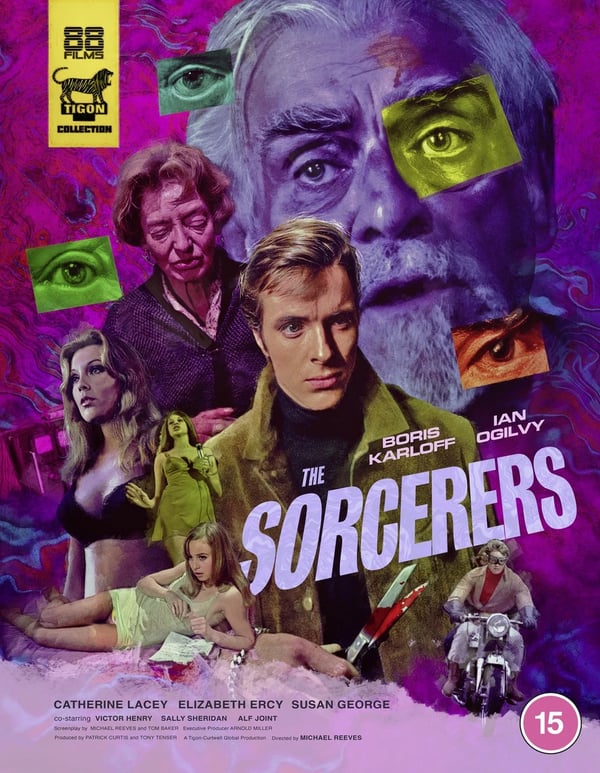 The Sorcerers (Bluray) Boris Karloff Elizabeth Ercy Ian Ogilvy Brand New