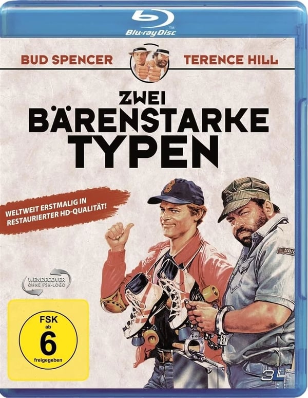 Bluray Two Supercops Terence Hill, Bud Spencer Movie Film RB atible Brand New