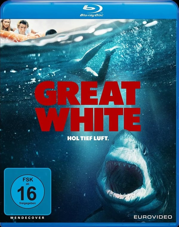 GREAT WHITE 2021 / Katrina Bowden, Aaron Jakubenko Region B Blu Ray Brand New