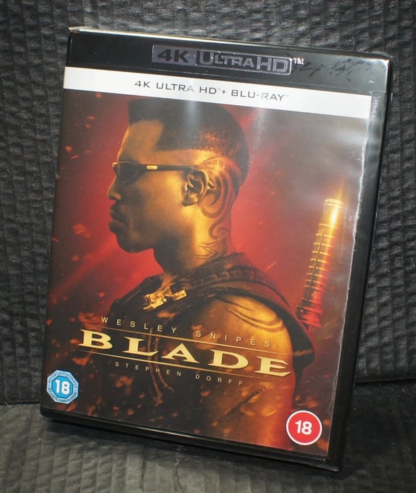 Blade 4k blu ray Run time 120 min approx foil P&P Free Brand New Blade 4k blu ray Run time 120 min approx foil P&P Free Brand New