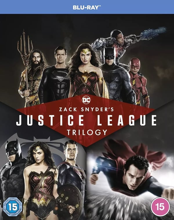 ZACK SNYDER'S JUSTICE LEAGUE TRILOGY [2021] [Region Free] Brand New
