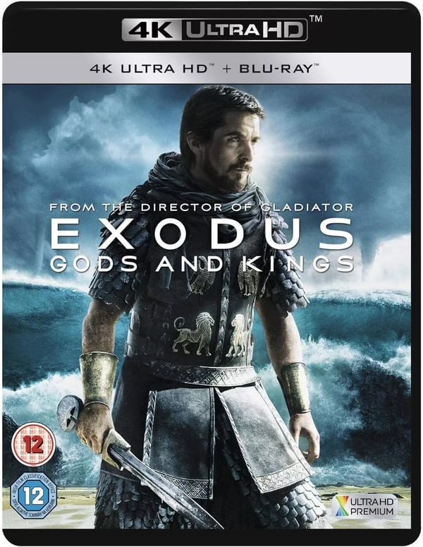 EXODUS GODS AND KINGS 4K UHD Ultra High Definition Movie Film R2 Brand New