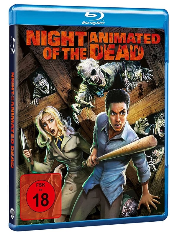 NIGHT OF THE ANIMATED DEAD 2021 / Josh Duhamel Region B Blu Ray Presale Brand New
