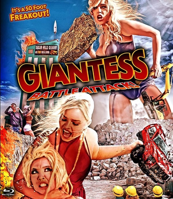 Giantess Battle Attack! (Bluray) Jim Wynorski Brand New