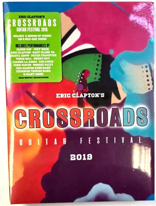 Eric Clapton â€“ Eric Clapton's Crossroads Guitar Festival 2019 2 x Blu Ray Brand New