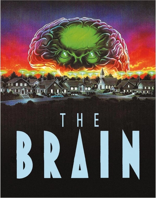 THE BRAIN LIMITED EDITION BLURAY Tom Bresnahan David Gale Movie Film R2 Brand New