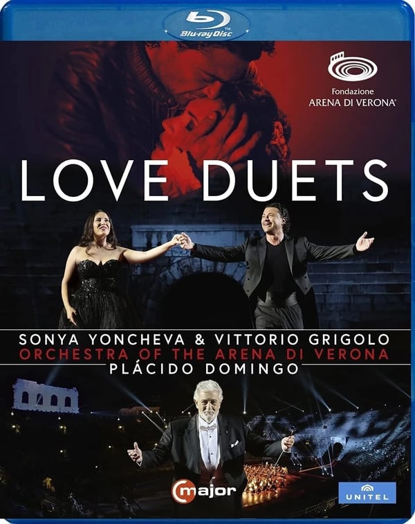 Love Duets: Arena Di Verona (Domingo) (Bluray) Arena di Verona Sonya Yoncheva Brand New