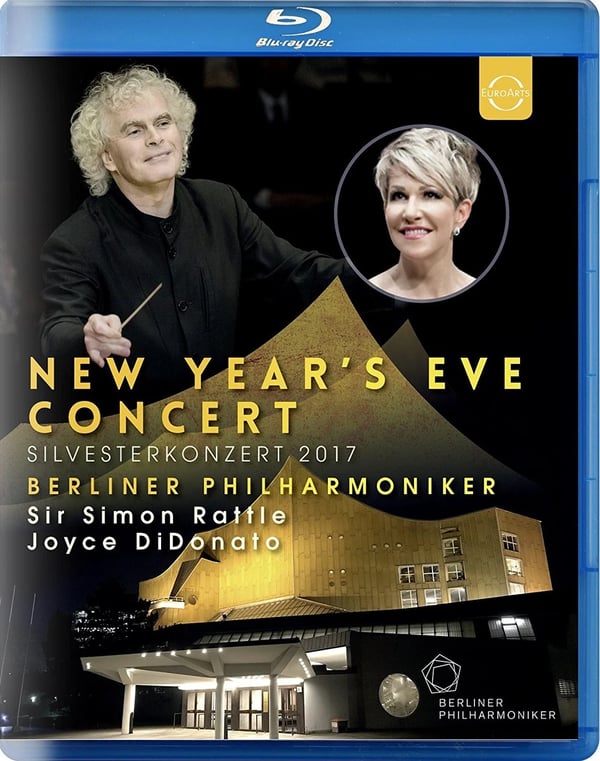 Year's Eve Concert 2017 (Bluray) Berliner Philharmoniker Sir Simon Rattle Brand New