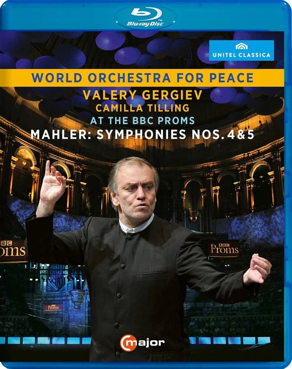 Mahler: Symphonies Nos. 4 and 5 (Bluray) Valery Gergiev Camilla Tilling Brand New