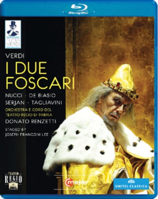 I Due Foscari: Parma Festival (Renzetti) (Bluray) Roberto De Biasio Leo Nucci Brand New