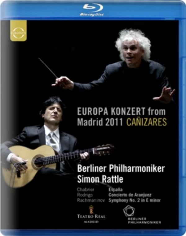 Europa Konzert 2011 (Bluray) Canizares Berliner Philharmoniker Sir Simon Rattle Brand New
