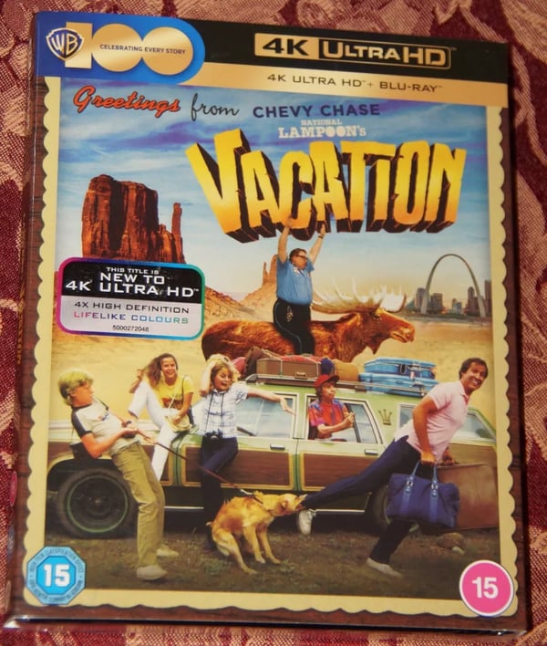 NATIONAL LAMPOON'S VACATION 1983 GENUINE 4K UHD + BLURAY BN&S FAST POST Brand New