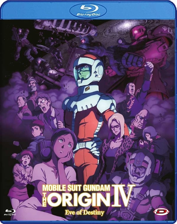 mobile suit gundam the origin iv eve of destiny BluRay Italian Imp (Bluray) Brand New