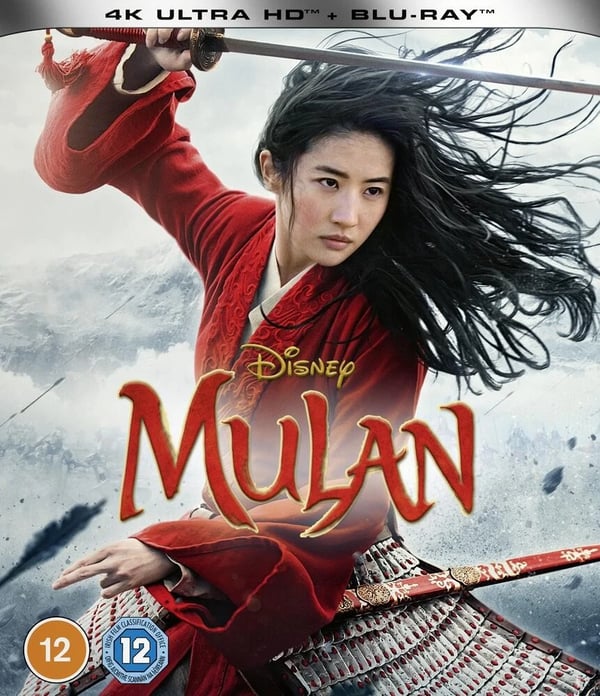 Mulan (Live Action) 4K Ultra HD + BluRay Brand New