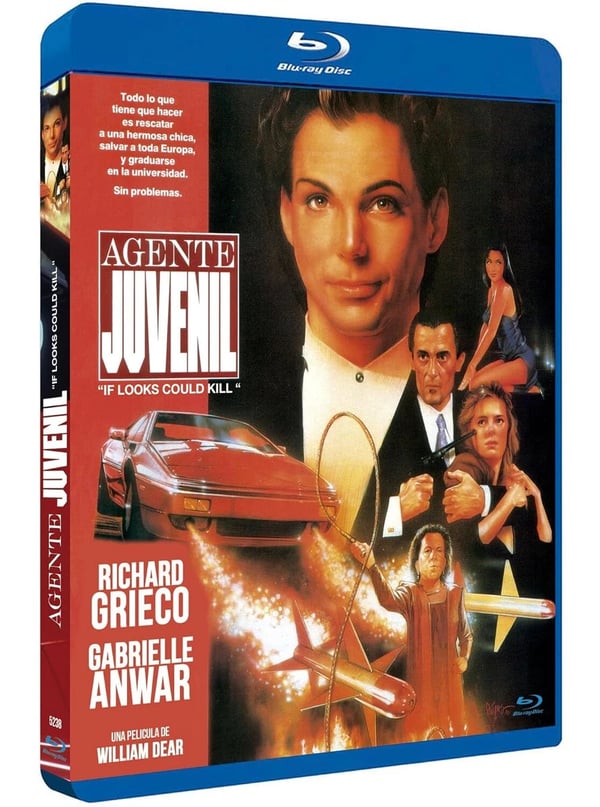 TEEN AGENT / IF LOOKS COULD KILL 1991 Region A B C Blu Ray Brand New