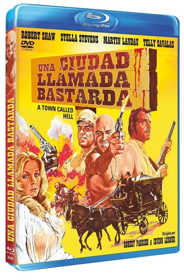 A TOWN CALLED HELL BASTARD 1971 / Telly Savalas RB Bluray Brand New