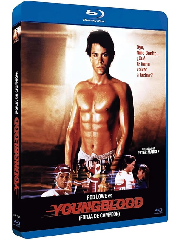 YOUNGBLOOD 1986 / Patrick Swayze / Rob Lowe Region A B C Bluray Brand New