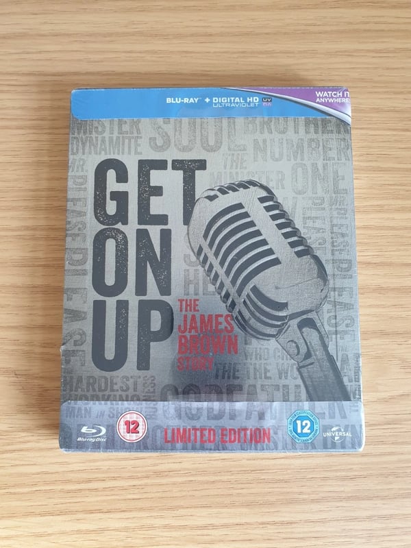 Get on Up Steelbook BluRay Brand Brand New