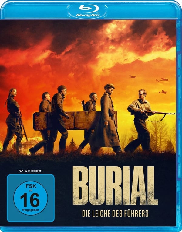 Burial – Die Leiche des Führers (Bluray) Charlotte Vega Tom Felton Ben Parker Brand New