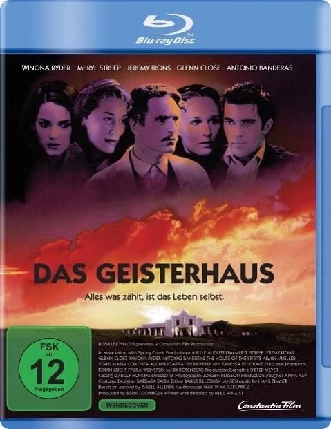 THE HOUSE OF THE SPIRITS 1993 / Meryl Streep / Jeremy Irons RB Blu Ray Brand New