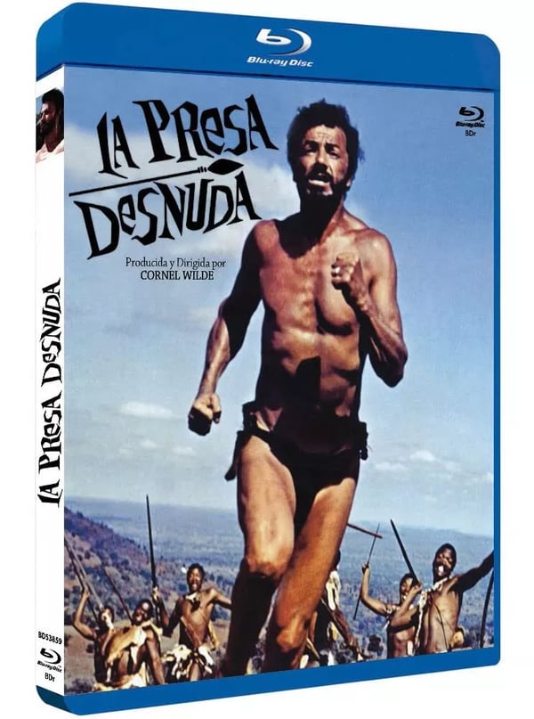 THE NAKED PREY 1966 / Cornel Wilde Region A B C Bluray Brand New