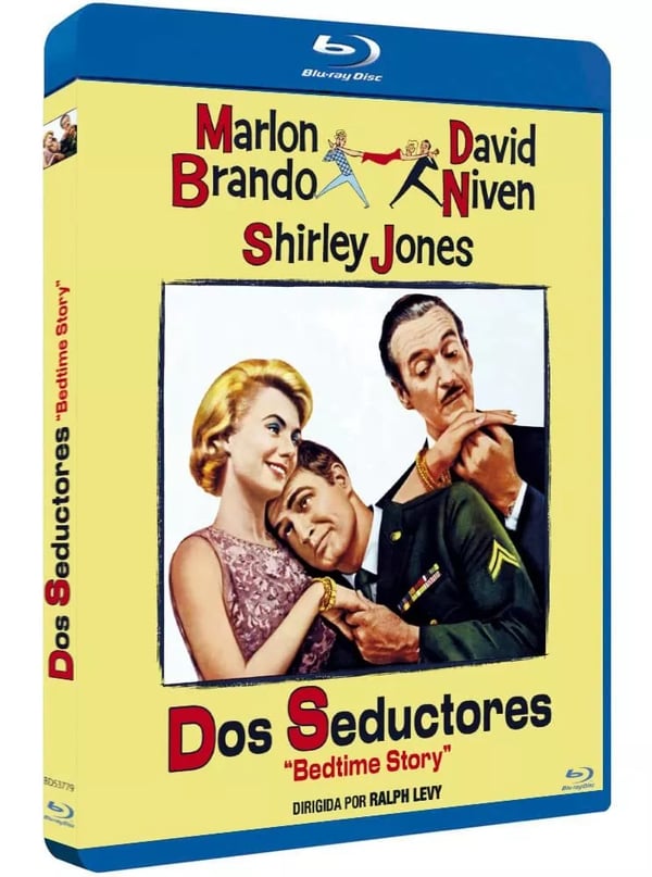 BEDTIME STORY 1964 / Marlon Brando / David Niven Region B Blu Ray Brand New