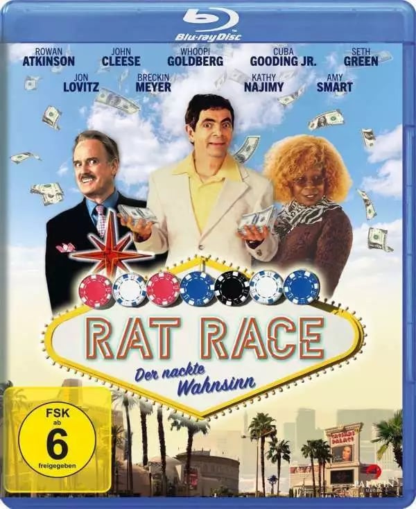 RAT RACE 2001 / Rowan Atkinson / John Cleese Region B Blu Ray Brand New