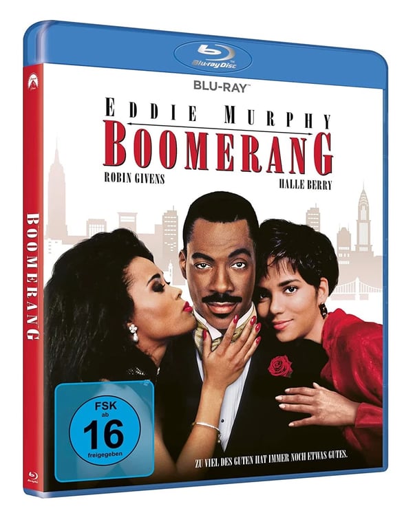 BOOMERANG 1992/ Eddie Murphy / Halle Berry Region B Blu Ray Brand New