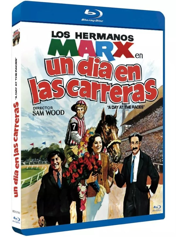 A DAY AT THE RACES 1937 / Marx Brothers / Groucho Harpo Marx RB Blu Ray Brand New