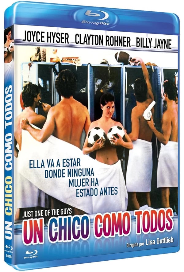JUST ONE OF THE GUYS 1985 / Joyce Hyser / Clayton Roh Region A B C Blu Ray Brand New